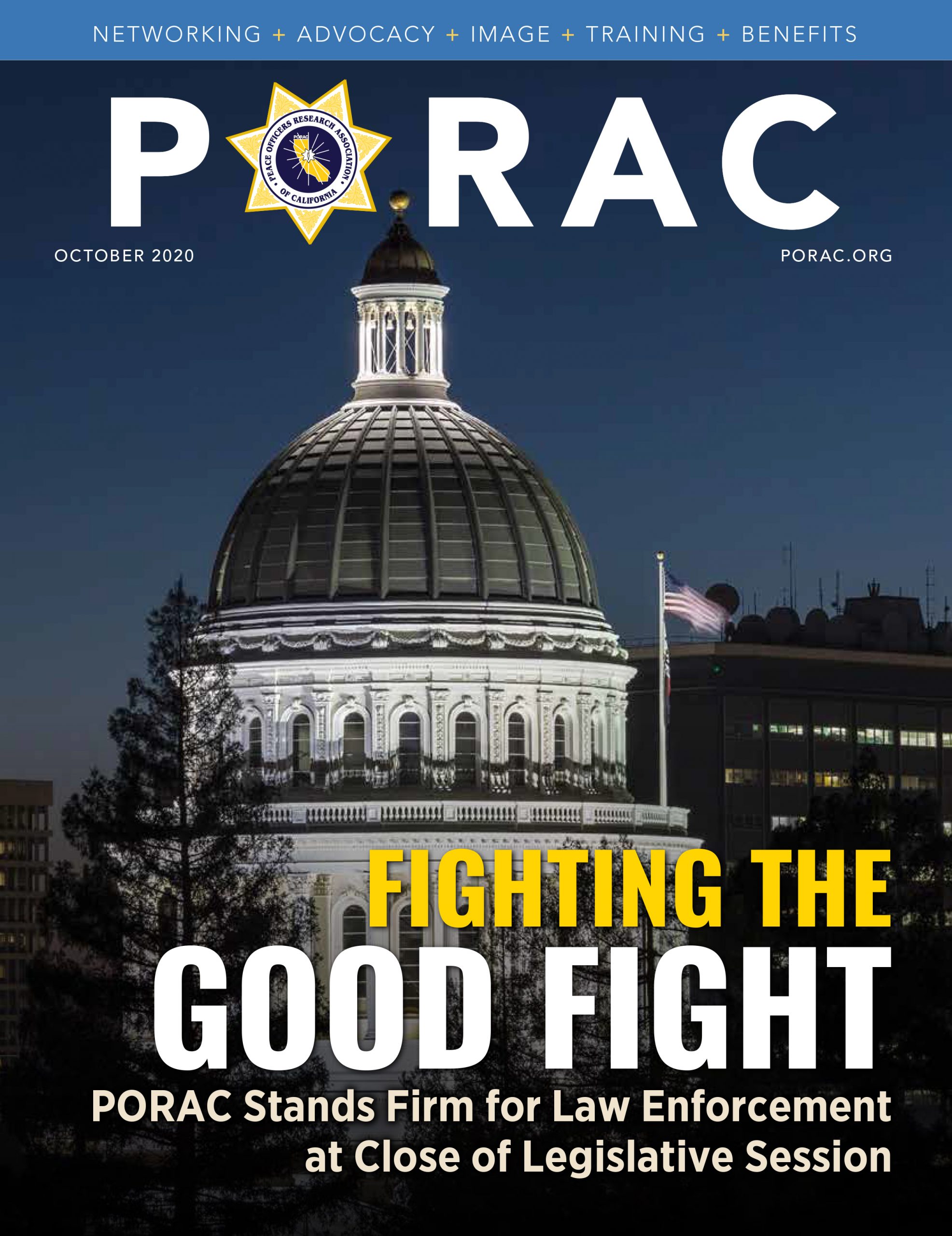 PORAC Law Enforcement News – October 2020