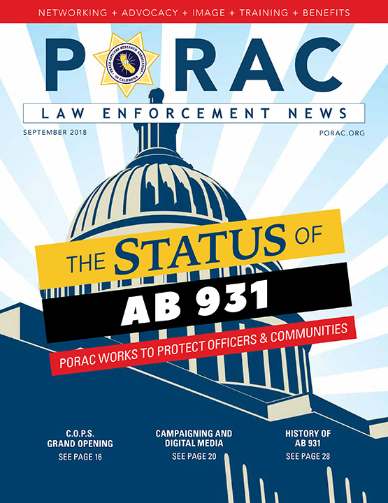 PORAC Law Enforcement News – September 2018