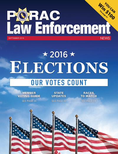 PORAC Law Enforcement News – September 2016