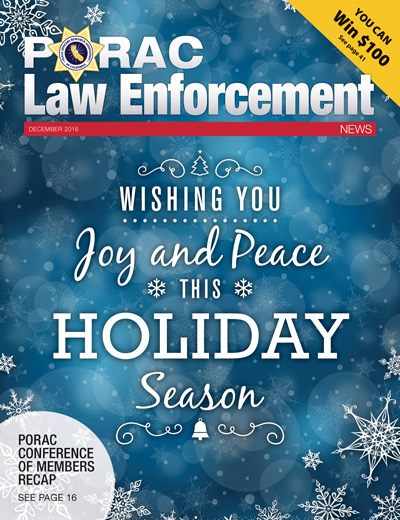 PORAC Law Enforcement News – December 2016