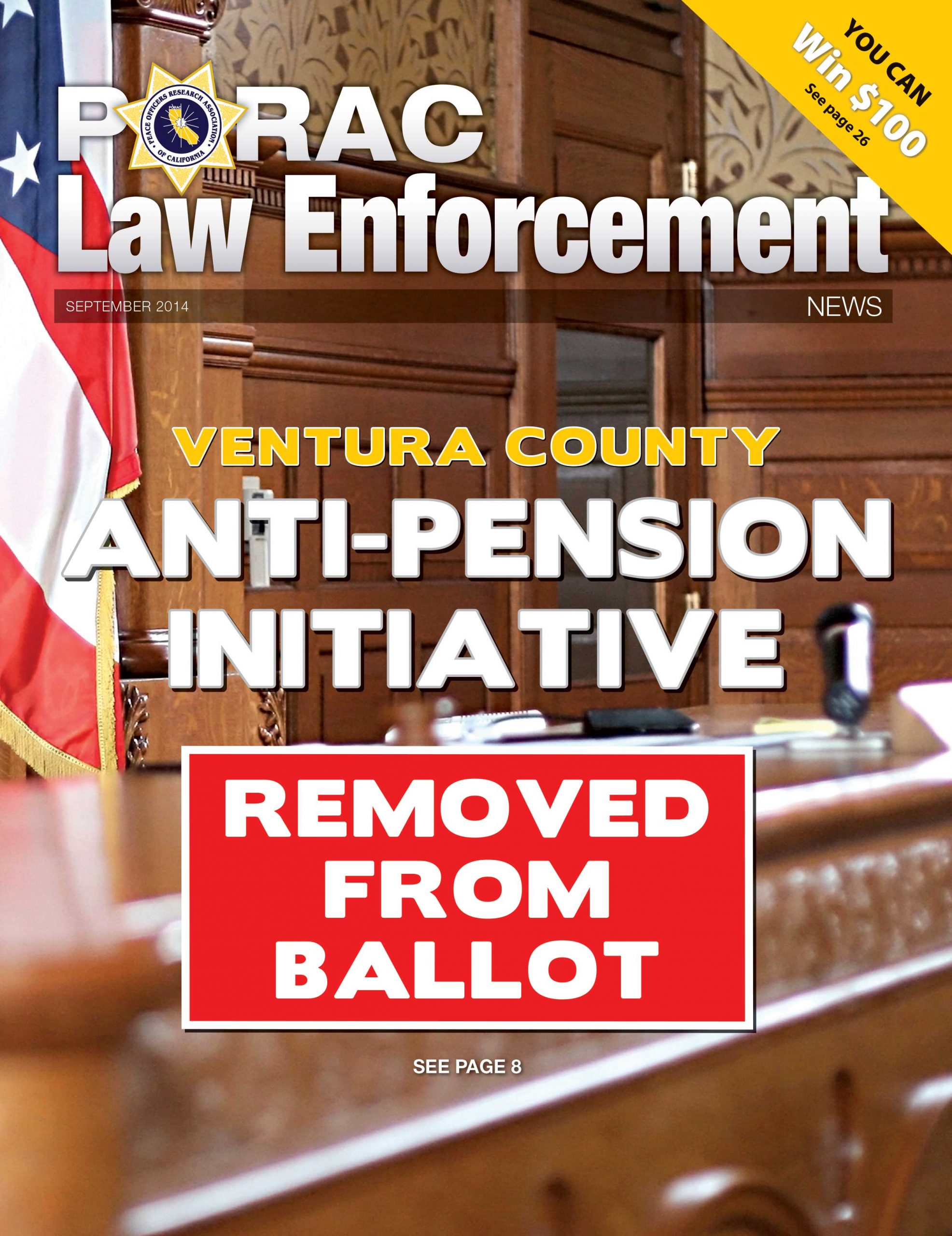 PORAC Law Enforcement News – October 2014