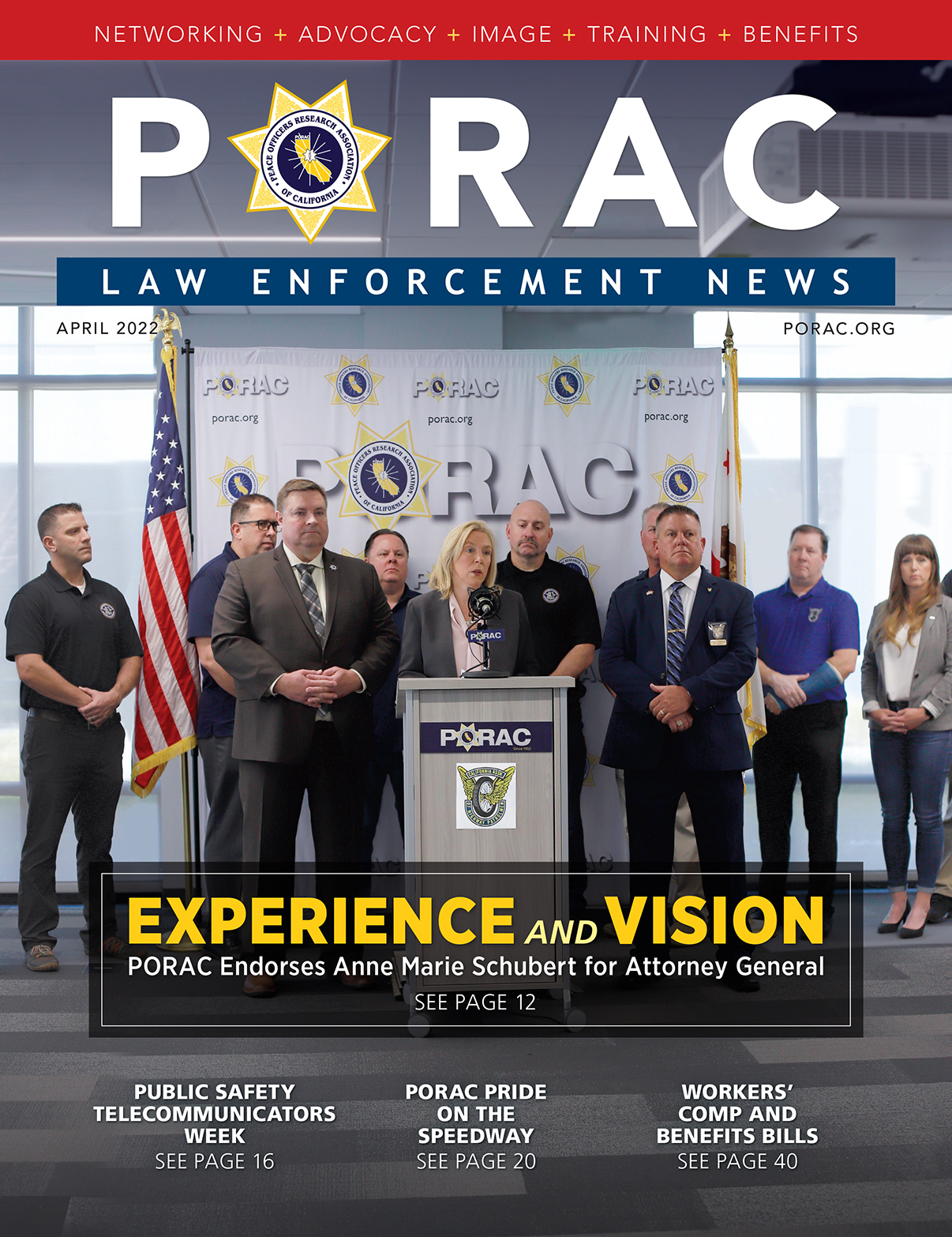 PORAC Law Enforcement News – April 2022