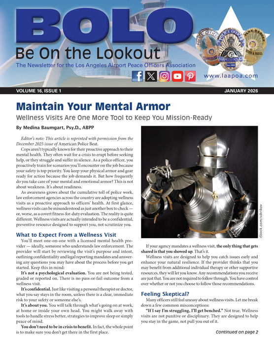 BOLO – January 2026