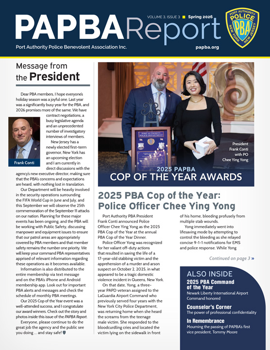 PAPBA Report – Spring 2026
